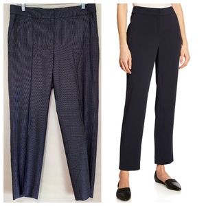 St. John Emma Navy Blue Dot Pant